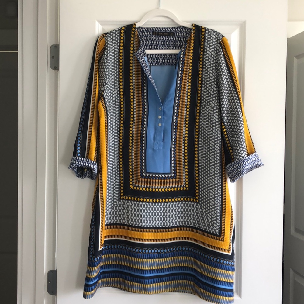 Tunic Dress with Ethnic print